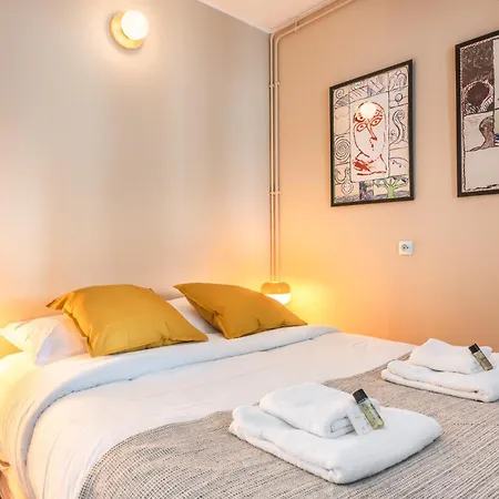 Charming - Atelier Lumieres - 4 Guests 巴黎